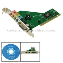 C-Media CMI8738 4 canaux PCI Sound Audio Card